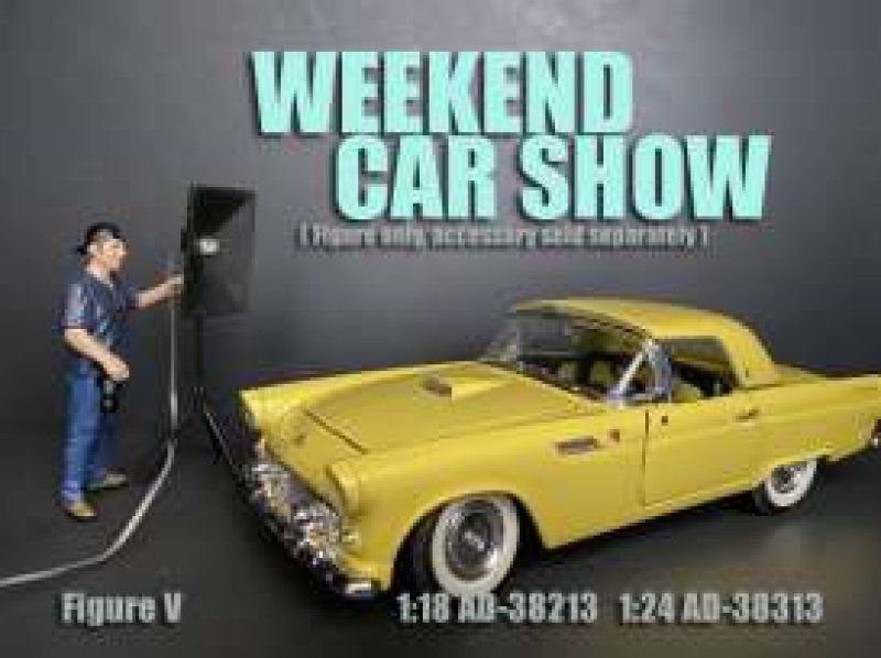 Weekend Car Show Figure #5 (Lightning Sold Seperatly ad38438)
