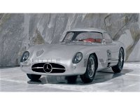 MERCEDES BENZ - SL-CLASS 300SLR COUPE UHLENHAUT 1955 - ROOD INTERIEUR - ZILVER