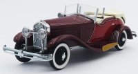 ISOTTA FRASCHINI - TORPEDO CABRIOLET CASTAGNA 1930 - BORDEAUX BEIGE