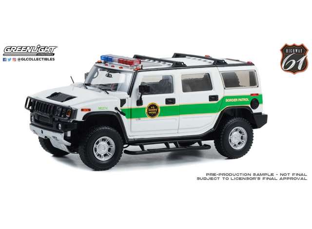 Hummer H2 U.S. Border Patrol 2003