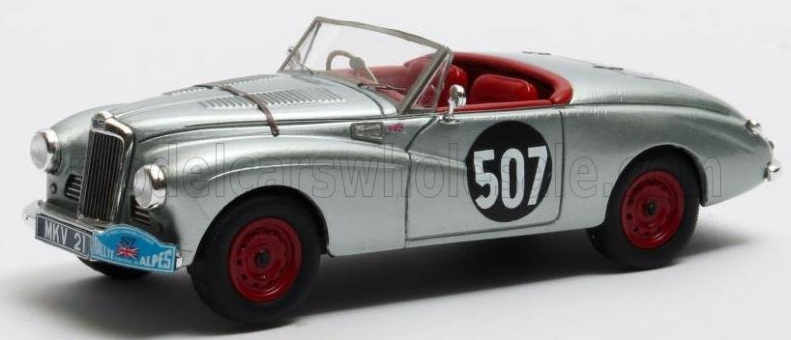Sunbeam Alpine Alpine Rally Schaalmodel Sunbeam Alpine Nr507 Rally Des Alpes Open 1953 S.moss