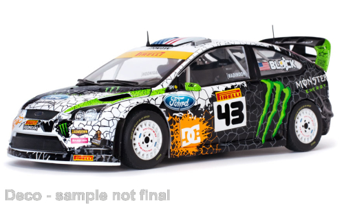 Ford Focus RS WRC, No.43, Monster, Rallyday Show S