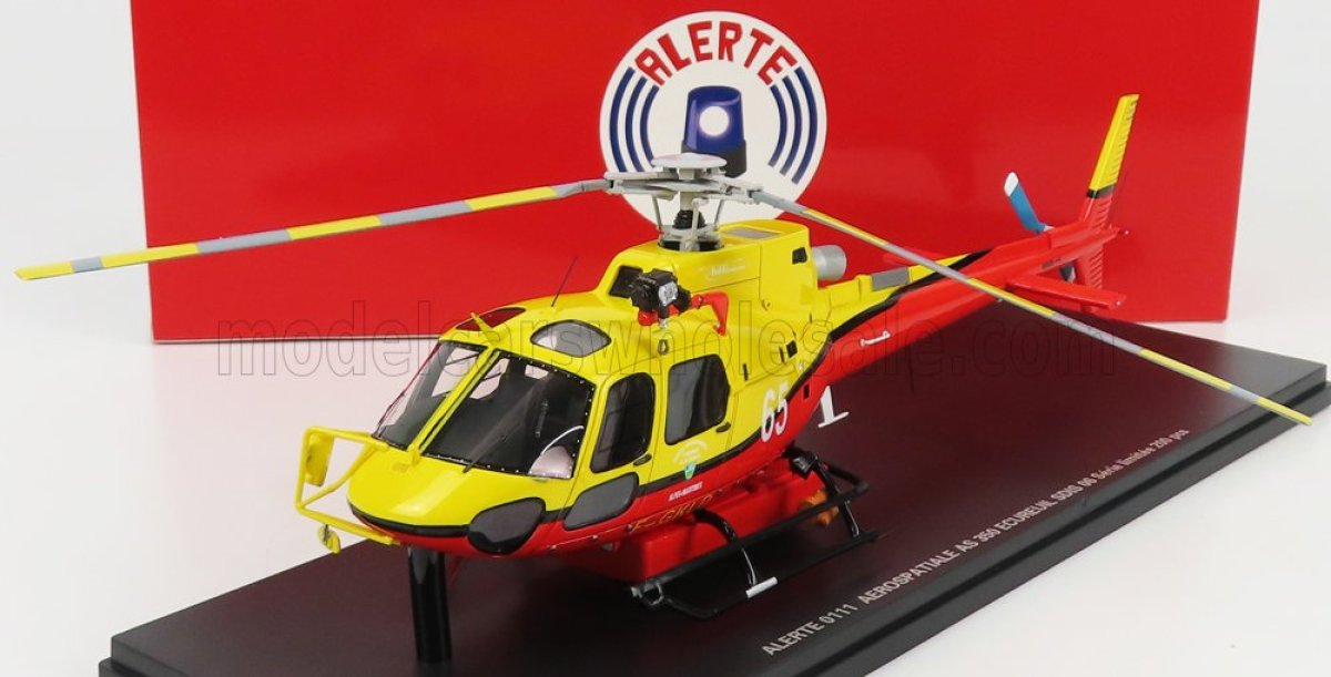 slachtoffers Slechthorend levend Schaalmodel Aerospatiale - As 350 Ecureuil Helicopter Sdis 06 Sapeurs ...