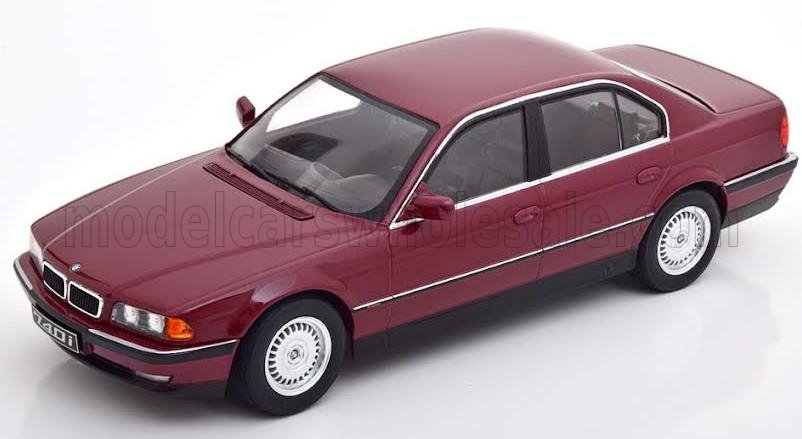 BMW 740i (E38) 1994 - donker rood metallic