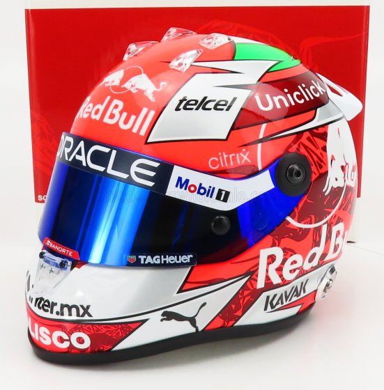 F1 CASCO HELMET RB18 TEAM ORACLE RED BULL RACING N 11 AUSTRIAN GP 2022 SERGIO PEREZ