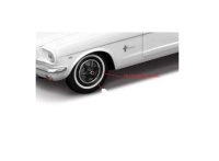 Ford Mustang hard top, wit 1964