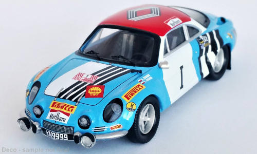 Alpine Renault A110, No.1, Rallye EM, Rallye Polen