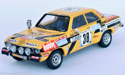 Opel Ascona A, No.38, Rallye WM, Safari Rallye, R.