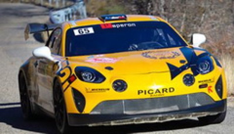 ALPINE A110 RALLY RGT N°65 PICARD RACING RALLYE MONTE CARLO 2023