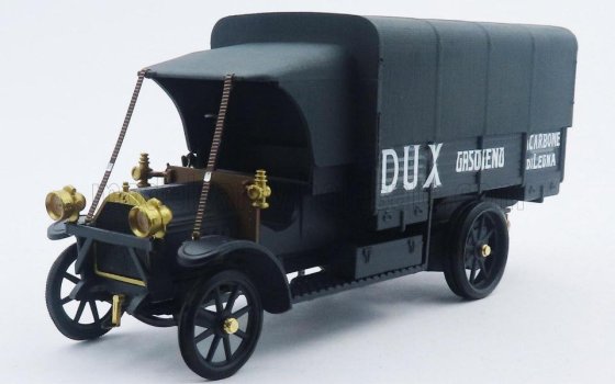 Modèle réduit du FIAT 18BL Truck DUX Gassogeno 1929 à l'échelle 1/43 par RIO