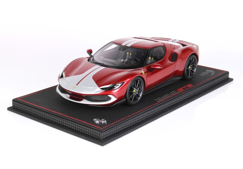 Ferrari 296 Assetto Fiorano Metallic Rouge Fiorano