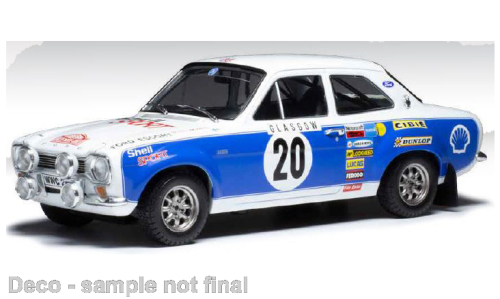 Ford Escort MK I RS 1600, No.20, Rally Monte Carlo