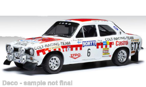 Ford Escort MK I RS 1600, No.6, 1000 Lakes Rally, 