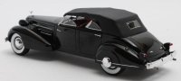 CADILLAC - V16 DUAL COWL SPORT PHEATON CABRIOLET CLOSED 1937 Noir