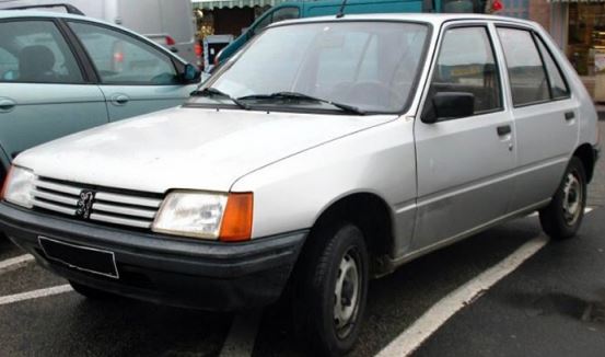 Peugeot 205 GL 1988 Futura Grey