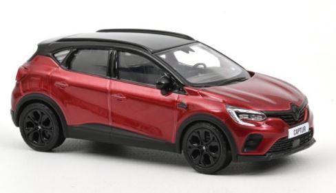 Renault Captur Rive Gauche 2022 Flame Red & Black