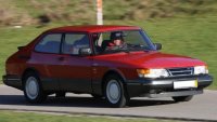 Saab 900 Turbo 1992 Red