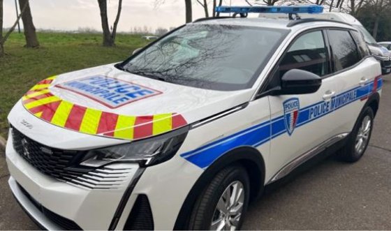 Peugeot 3008 2023 Police Municipale modèle réduit 1/43 de Norev