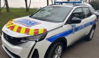 Peugeot 3008 2023 Police Municipale with Red & Yellow striping