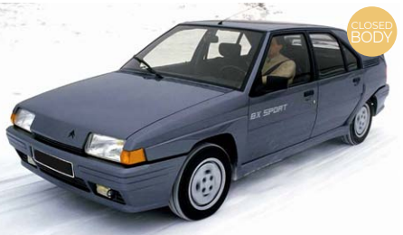 Citroën BX Sport 1985 - Fox Grijs , 0 openingen