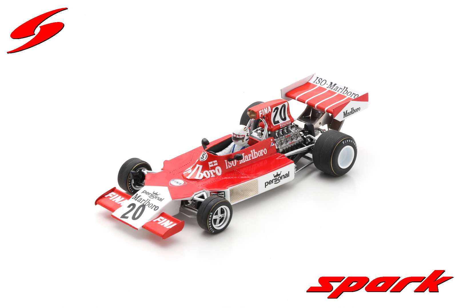 ISO FW NO.20 4E ITALIAANSE GP 1974 ARTURO MERZARIO