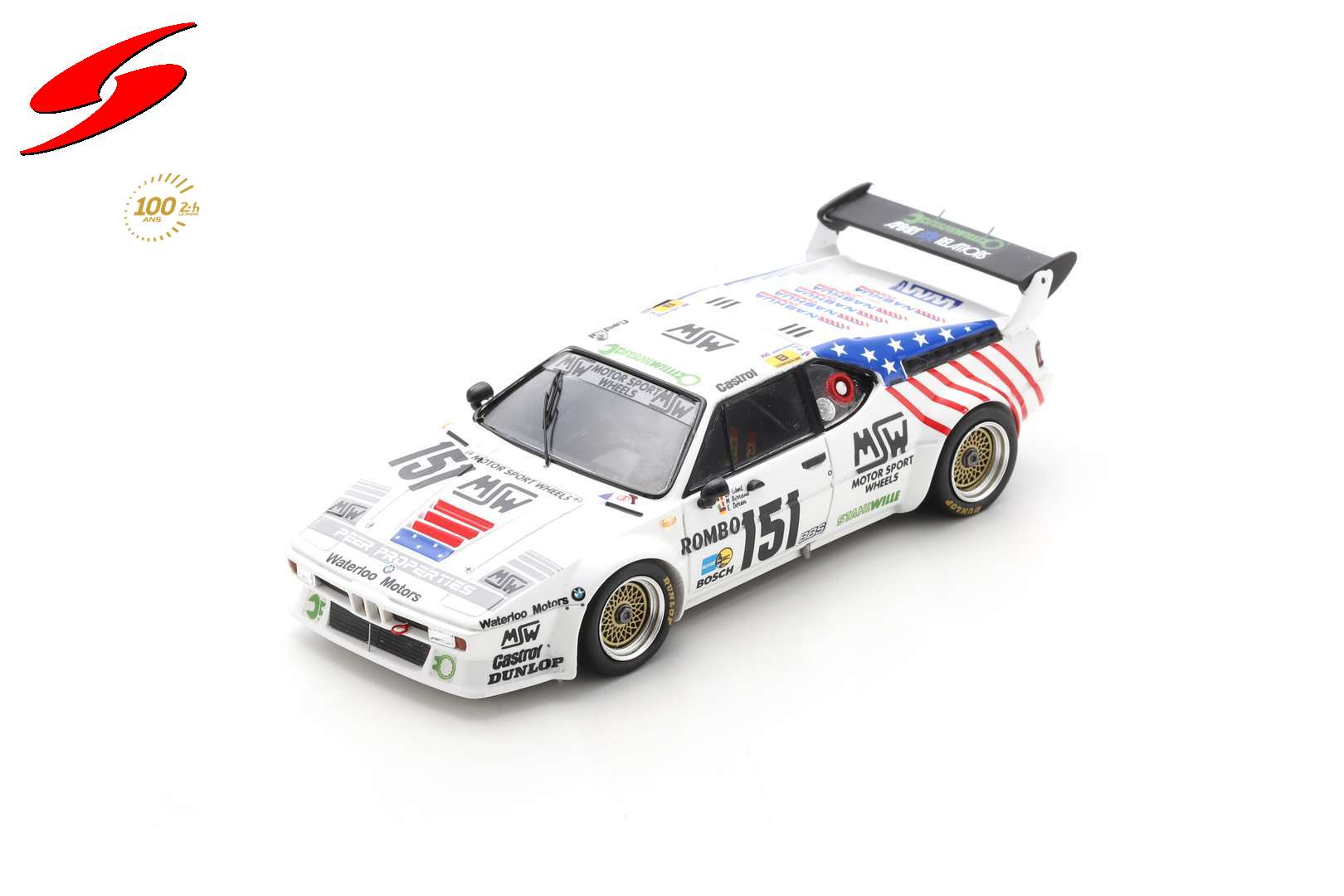 BMW M1 NO.151 15E 24H LE MANS 1985 E. DÖREN - M. 