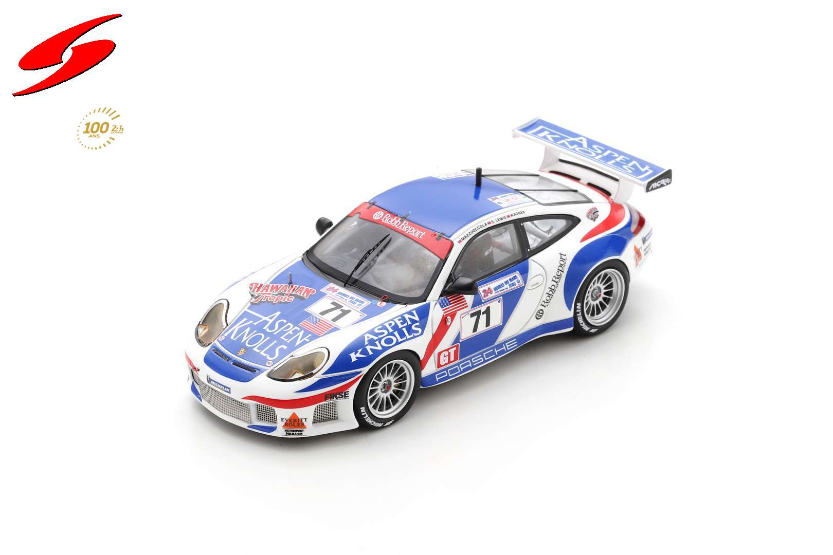 PORSCHE 996 GT3 R NO.71 LE MANS 2000 C. WAGNER - S