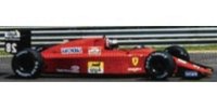 FERRARI - F1 640 F1-89 N 28 BRAZILIAN GP (avec figurine pilote) 1989 GERARD BERGER