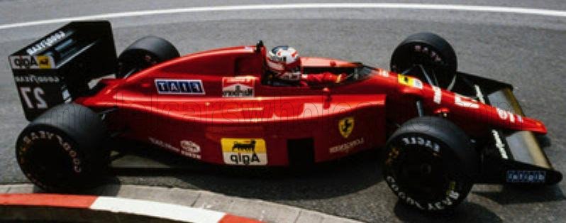 FERRARI - F1 640 F1-89 N 27 MONACO GP 1989 NIGEL M