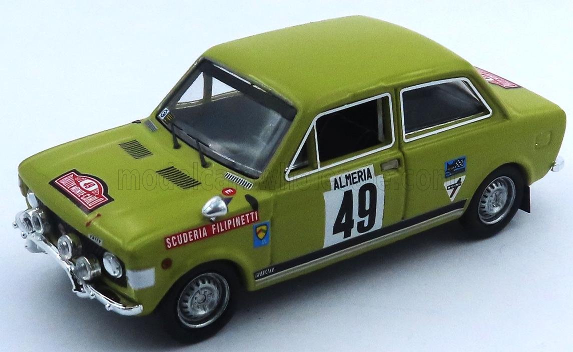 FIAT - 128 RALLY N 49 RALLY MONTECARLO 1972 P.LIER