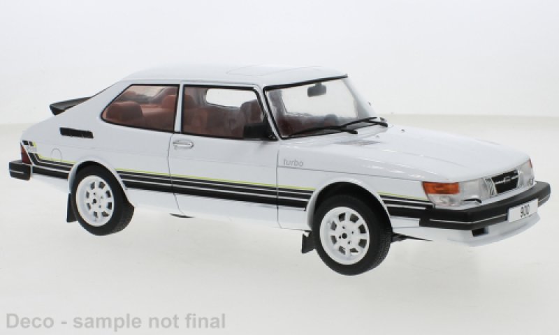 Saab 900 Turbo 1981 schaalmodel 1/18 van MCG