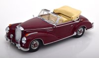 MERCEDES BENZ - 300S SC CABRIOLET (W188) SOFT-TOP OPEN 1967 - Rouge