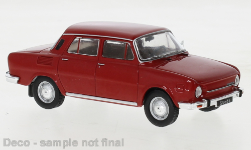 Skoda 100 L, rood, 1974