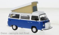 VW T2 Westfalia, bleu/blanc 1978