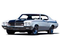 Buick GSX, Blanc, 1970