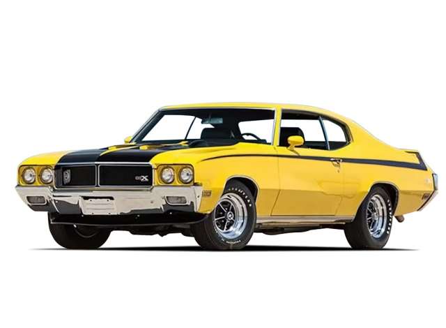 Buick GSX, gelb, 1970