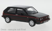 VW Golf II GTI, metallic-noir/rouge, 1984