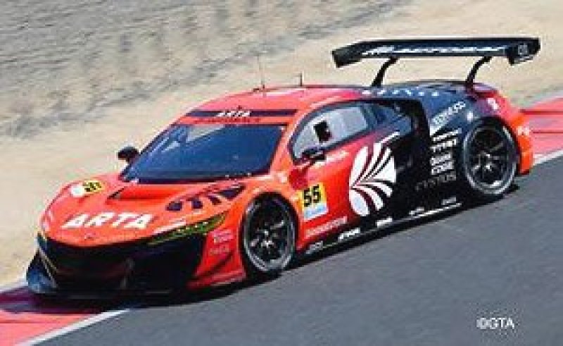 HONDA NSX GT3 N°55 ARTA GT300 SUPER GT 2021 SHINICHI TAKAGI REN SATO
