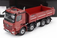 MERCEDES BENZ - AROCS 4151 8x4 MEILLER KIPPER Benne basculante à 4 essieux 2019 - ROUGE