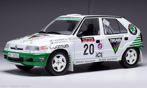 Skoda Felcia Kit Car, No.20, RAC Rally, S.Blomqvis