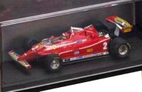 FERRARI - F1 126C N 2 QUALIFYNG MONZA GP ITALY (with pilot figure) 1980 GILLES VILLENEUVE