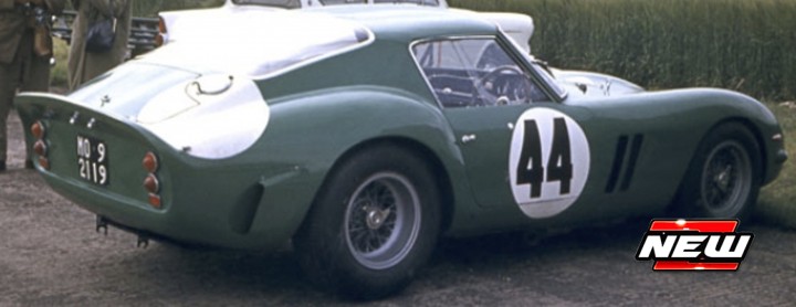 FERRARI - 250 GTO ch.4491 RHD COUPE N 44 2nd BRITI