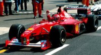 FERRARI - F1 F2000 N 3 WORLD CHAMPION WINNER ITALY MONZA GP (with pilot driver) 2000 MICHAEL SCHUMACHER