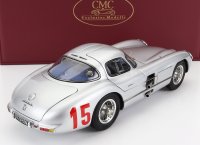 MERCEDES BENZ - 300 SLR UHLENHAUT COUPE N 15 SWEDEN GP 1955 - ZILVER