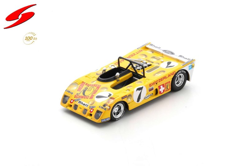 LOLA T280 NO.7 24H LE MANS 1972 J. DE BRAGATION - M. CABRAL - H. DE FIERLANDT
