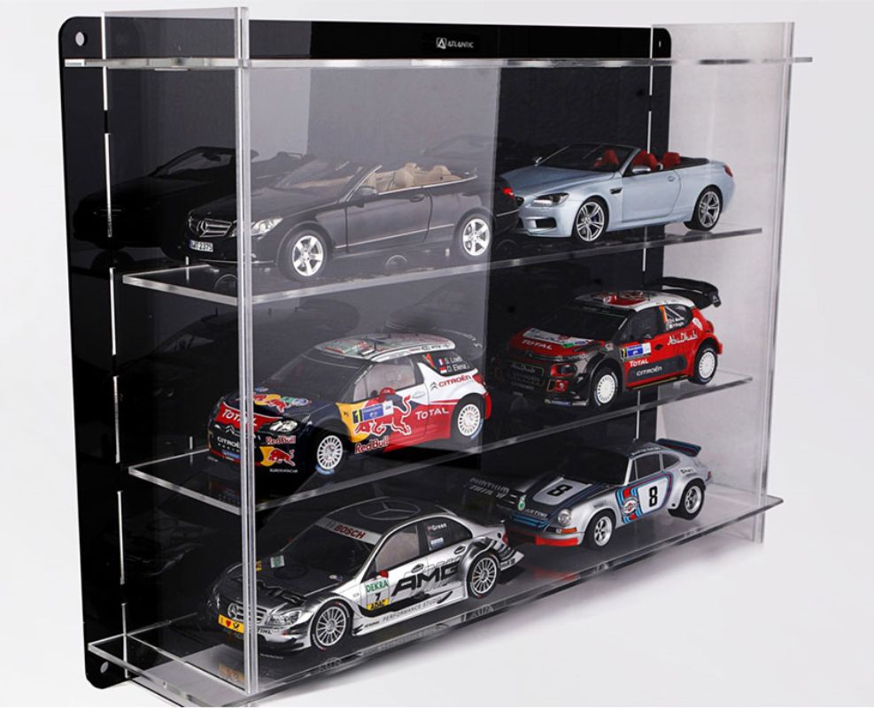 Vitrine Acrylic Multicase pour 6  1-18 scale cars 