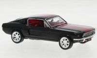 Ford Mustang Fastback, noir/rouge, 1967