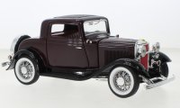 Ford 3-Window Coupe, donkerpaars/zwart, 1932
