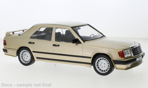 Mercedes W124 Tuning, metallic-beige, 1986