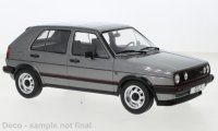 VW Golf II GTI, metallic- foncé gris, 1984